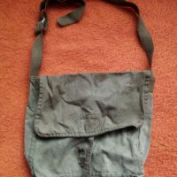 Войнишка брезентова чанта мешка за през рамо, снимка 1 - Чанти - 43460230
