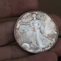 Монета от ''1 долар'' 1987-ма година , снимка 2 - Нумизматика и бонистика - 43659396