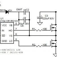 IR2104 MOSFET / IGBT драйвер за мостови и полумостови инвертори, снимка 3 - Друга електроника - 35377361