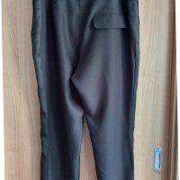 Rützou - марков черен панталон с лъскава странична лента, снимка 9 - Панталони - 18008091