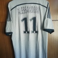 Olympique Marseille Alessandrini Adidas оригинална тениска фланелка Олимпик Марсилия 2014/2015 Away , снимка 1 - Тениски - 43288770