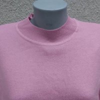 3XL Нов фин пуловер(пепел от рози) , снимка 2 - Блузи с дълъг ръкав и пуловери - 43331006