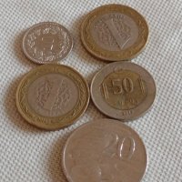 Лот монети от цял свят 5 броя Австралия, Турция Швейцария за КОЛЕКЦИОНЕРИ 42444, снимка 1 - Нумизматика и бонистика - 43937270