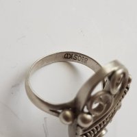 Сребърен дамски пръстен, снимка 6 - Пръстени - 38269971
