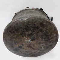 Старо голямо калайдисано медно котле, менче(4.3), снимка 11 - Антикварни и старинни предмети - 43550600