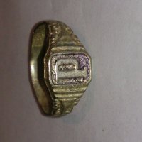 Старинен пръстен сачан над стогодишен -60301, снимка 1 - Други ценни предмети - 28898709