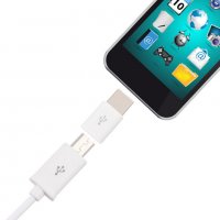 Адаптар за телефон от Micro USB към USB type-C, снимка 6 - USB кабели - 22620355