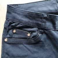 Панталон с кожени елементи, снимка 3 - Панталони - 27450765