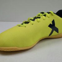 Футболни обувки за зала Adidas X 17.4 IN, размер 38.5 /UK 5.5/ стелка 24.5 см., снимка 7 - Футбол - 37401142