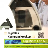 DNT Digimicro Lab 5.0 лабораторен цифров микроскоп 5MP, внос от Германия, снимка 5 - Друга електроника - 32583582