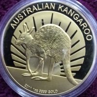100 долара Австралия 2011 кенгуру, снимка 2 - Нумизматика и бонистика - 36785177