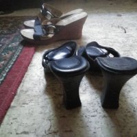 Чехли и сандали 39+подарък, снимка 5 - Сандали - 26230264