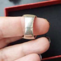Масивен сребърен пръстен проба 925 с кралски седеф - "Абалон" , снимка 4 - Пръстени - 34975726
