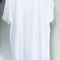 Бяла тениска FSBH унисекс, снимка 1 - Тениски - 39507330