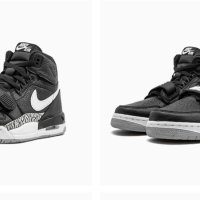 Jordan Legacy 312 Black White номер 38.5-39 оригинални маратонки , снимка 2 - Маратонки - 43257947