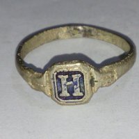 Старинен пръстен сачан над стогодишен - 60271, снимка 1 - Антикварни и старинни предмети - 28986908