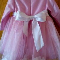 Красива рокличка за принцеса от тафта, снимка 6 - Бебешки рокли - 27305702