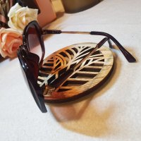 Дамски слънчеви очила / кафяви + Подарък Кутия/Опаковка , снимка 3 - Слънчеви и диоптрични очила - 37599487