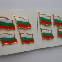 Значка/брошка с Българското знаме /бижутерия/ , снимка 1 - Други - 28440306