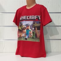 Нова детска тениска с дигитален печат MINECRAFT (Майнкрафт), снимка 5 - Детски тениски и потници - 33538191