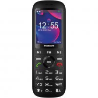 Мобилен телефон MaxCom MM740, Dual SIM, Black + док блутут колонка за зареждане с FM радио, снимка 3 - Телефони с две сим карти - 39811464