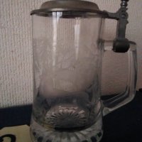 Стари бирени,,ХАЛБИ" чаши,произход West GERMANY, снимка 5 - Чаши - 37266626