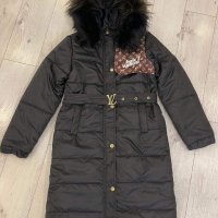 🔝Louis Vuitton дамско черно дълго зимно яке🔝, снимка 2 - Якета - 43191890