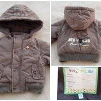 Зимно яке за бебе 6-9 месеца, снимка 1 - Бебешки якета и елеци - 34661001