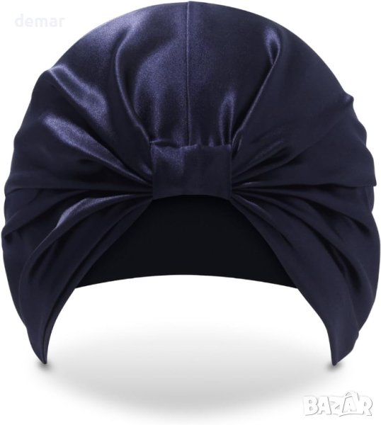 SILKE - The Kate Обвивка за коса, луксозна копринена шапка за сън, снимка 1