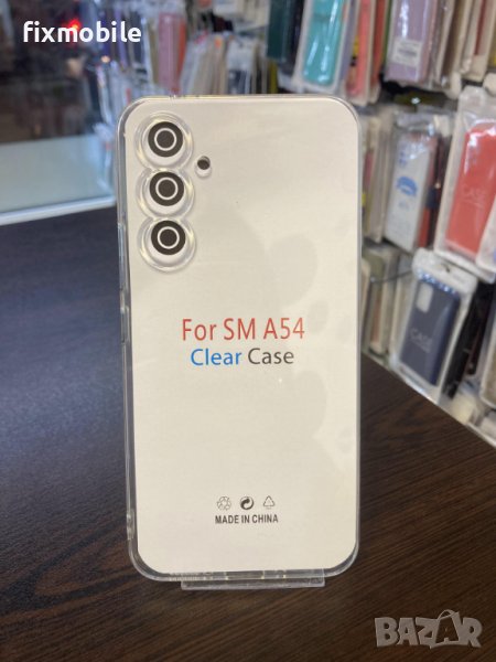 Samsung Galaxy A54 5G Прозрачен силиконов гръб/кейс, снимка 1