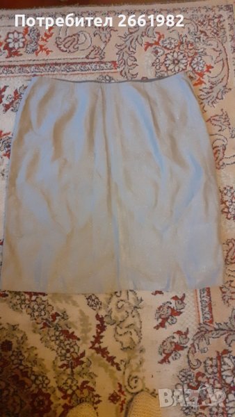 Сребриста пола за едра дама, снимка 1