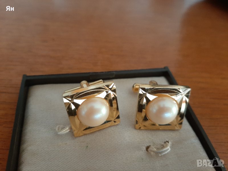 Стари Ретро Ефектни Ботунели за Риза Перли/Позлатени , снимка 1