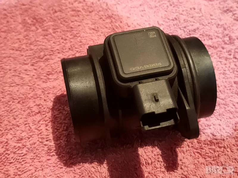 Дебитомер Siemens VDO за Peugeot 207 Citroen C3 Ford Fiesta Mazda 2 - 1.4TDCi, снимка 1