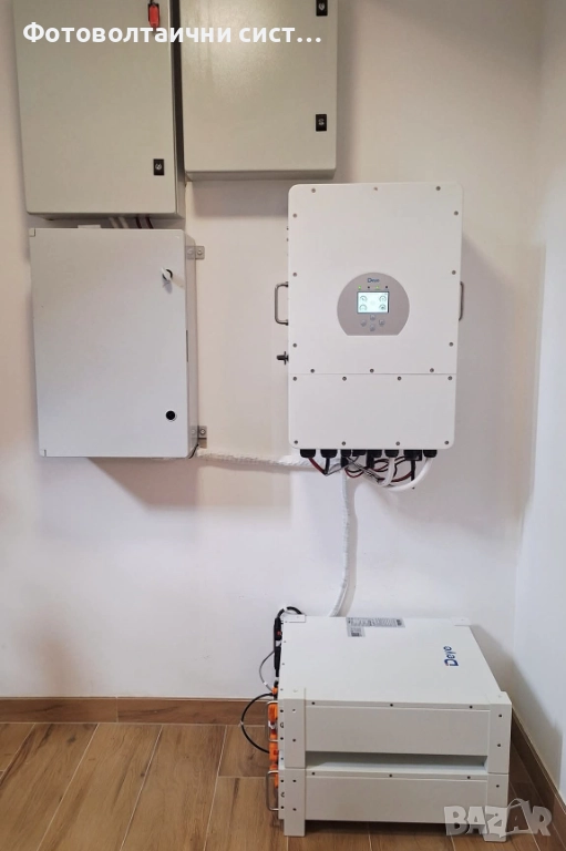 Фотоволтаична хибридна система Deye 10kw + 10kwh, снимка 1
