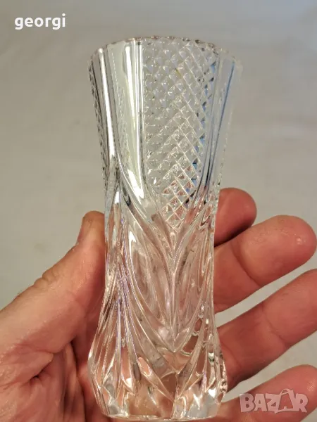 кристална ваза 23/1, снимка 1