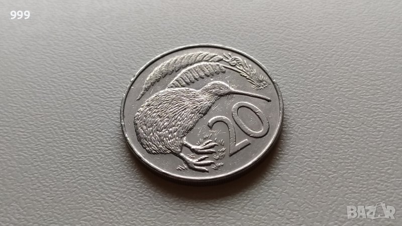 20 цента 1988 Нова Зеландия, снимка 1