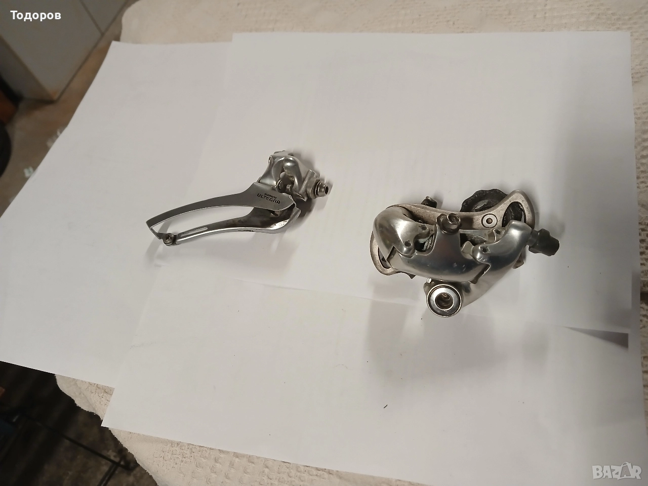 Shimano Ultegra ,декланшор и дерайльор за шосеен велосипед , снимка 1