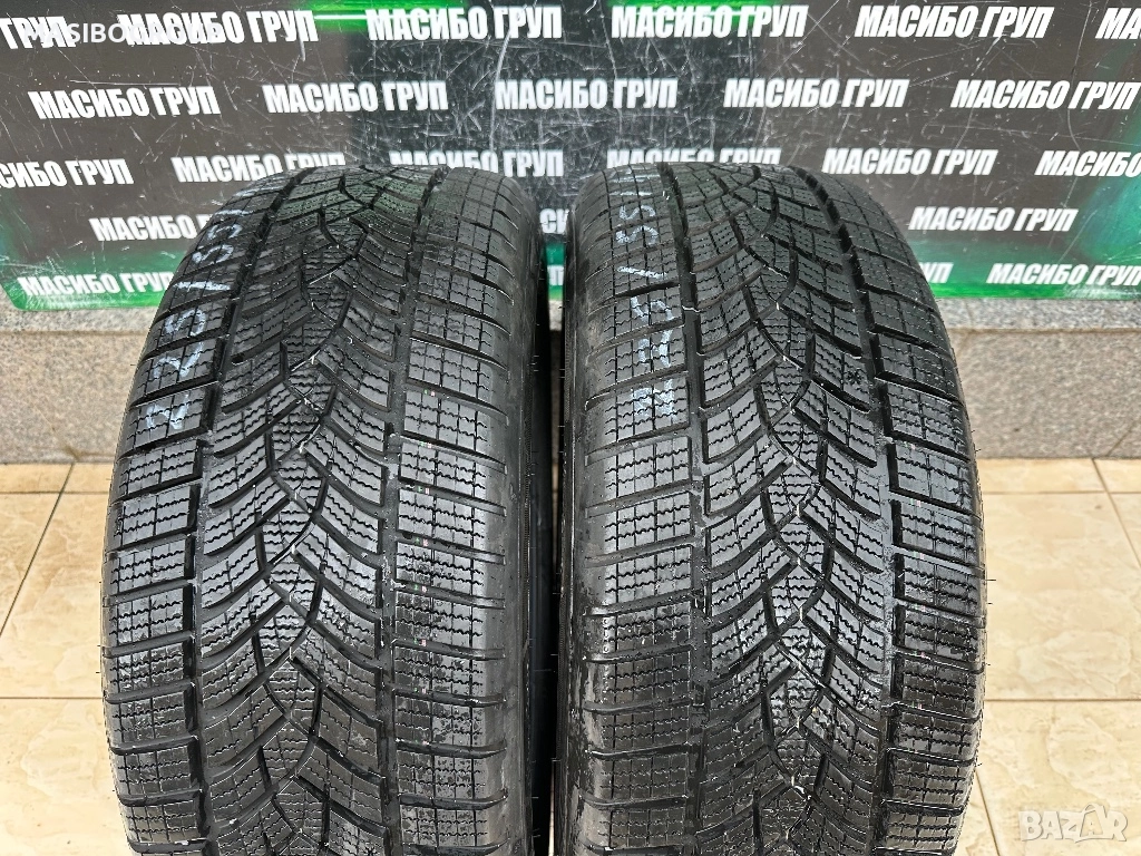 Два броя зимни гуми 225/55/17” GOODYEAR UltraGrip, снимка 1