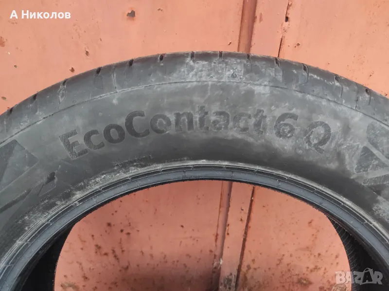 Продавам летни гуми Continental EcoContact 6Q 215/60/18, снимка 1