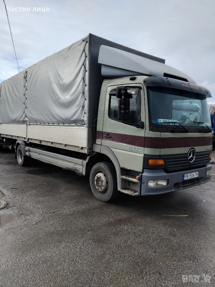 Mercedes atego атего 1328 с падащ борд и климатик , снимка 1