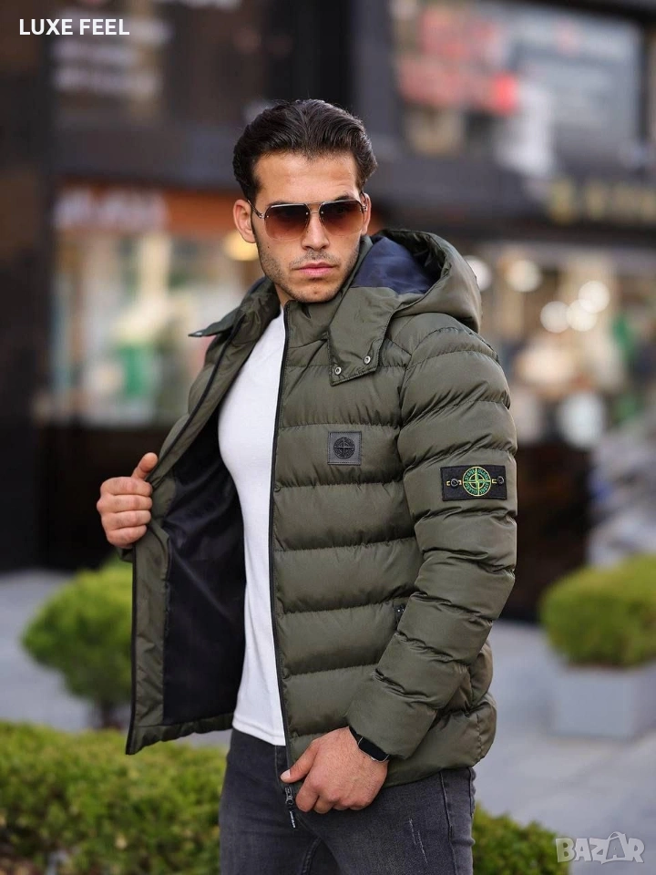 Мъжко Зимно Яке ⚜️ STONE ISLAND , снимка 1