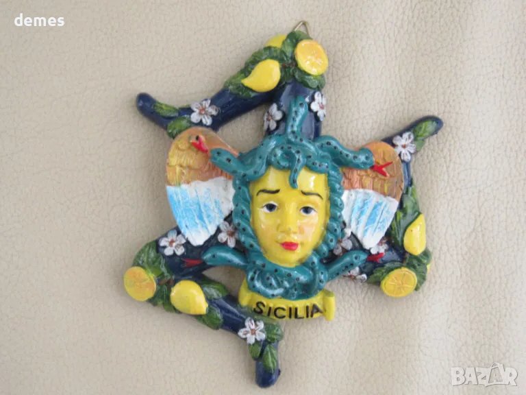 Стенно пано от Сицилия, Италия, снимка 1