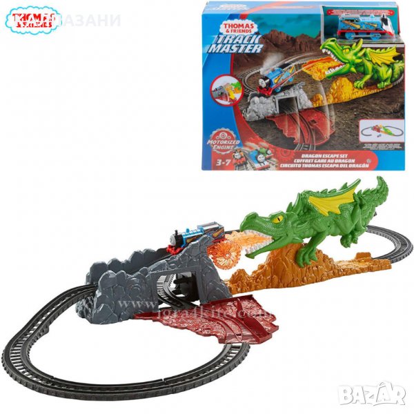 FP Игрален комплект Бягство от Дракона Thomas and Friends TrackMaster FXX66, снимка 1