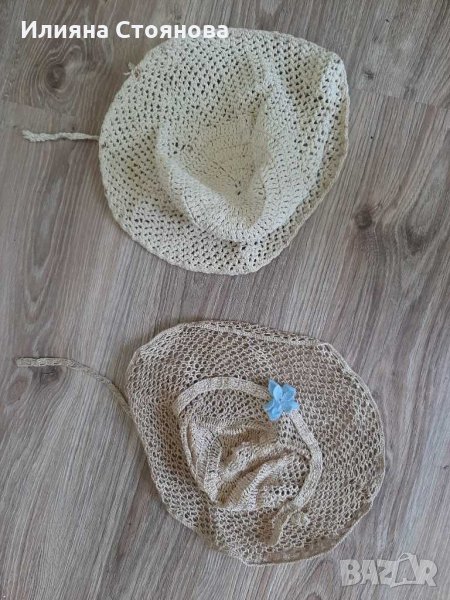 Плетени на една кука шапки, снимка 1