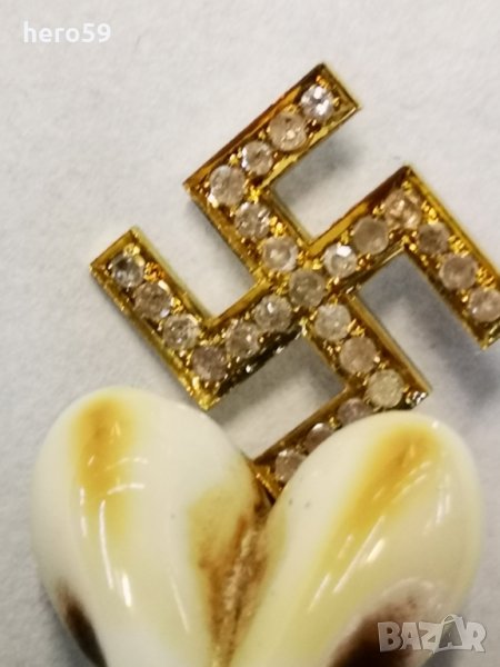 RRR Златен награден знак/Германия 1933-38 година/брошка,пръстен, снимка 1