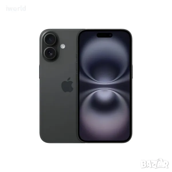 НЕРАЗПЕЧАТАН❗️ iPhone 16 ❗️Лизинг от 60лв/м ❗️ 128Gb ГАРАНЦИЯ black черен, снимка 1