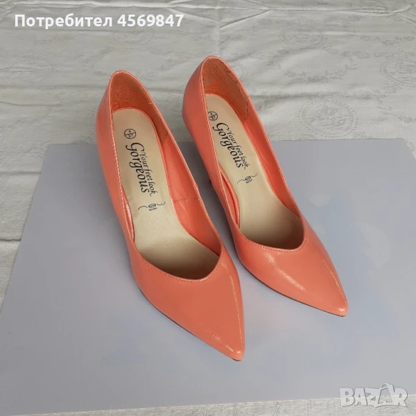 Обувки с висок ток , снимка 1