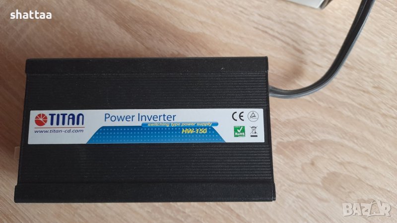 ТИТАН - Инвертор Titan, USB, за кола, подвижен, снимка 1