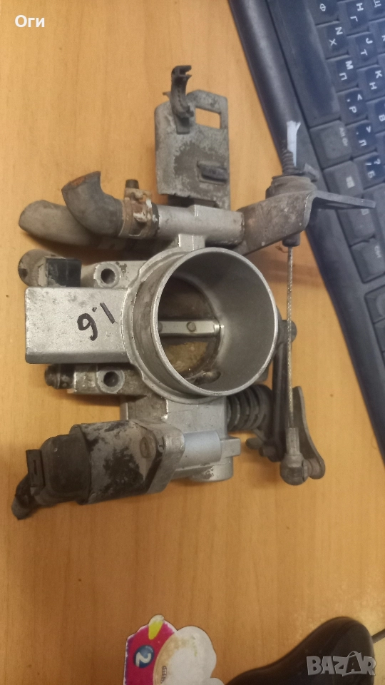 Дроселова клапа за Опел Астра G и Зафира А 1.6 16V, снимка 1