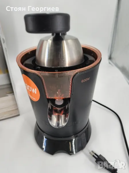 Цитрус преса TAURUS 600w с следи от употреба работи перфектно , снимка 1